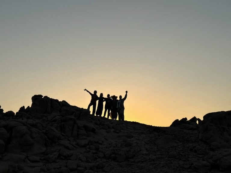 Couché du soleil (Désert)
