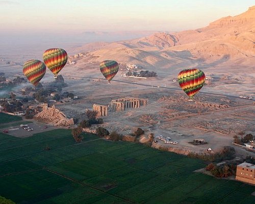 Survol de Louxor en montgolfière